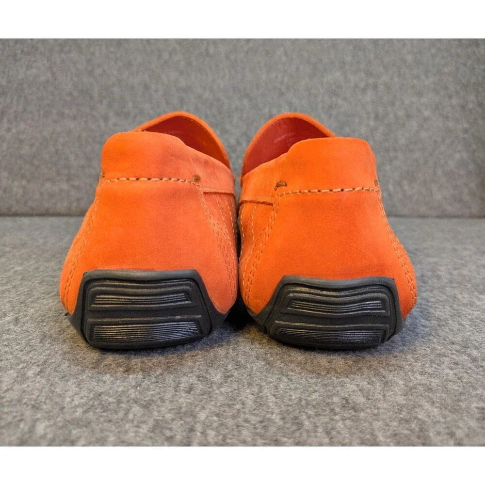 Steve Madden Chatham Orange Nubuck Driving Loafers Men’s Size 13 NIB
